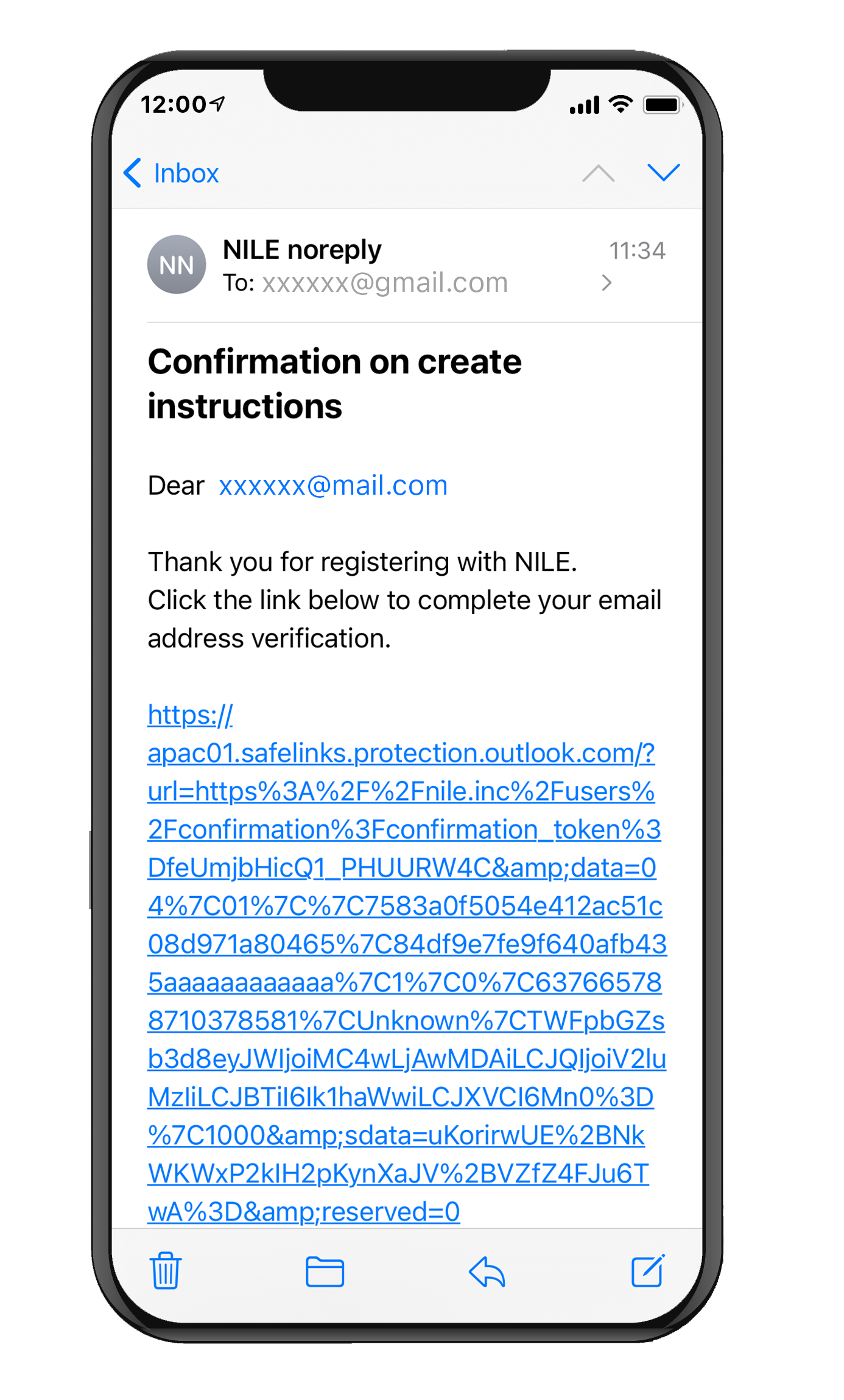 NILE Sign up